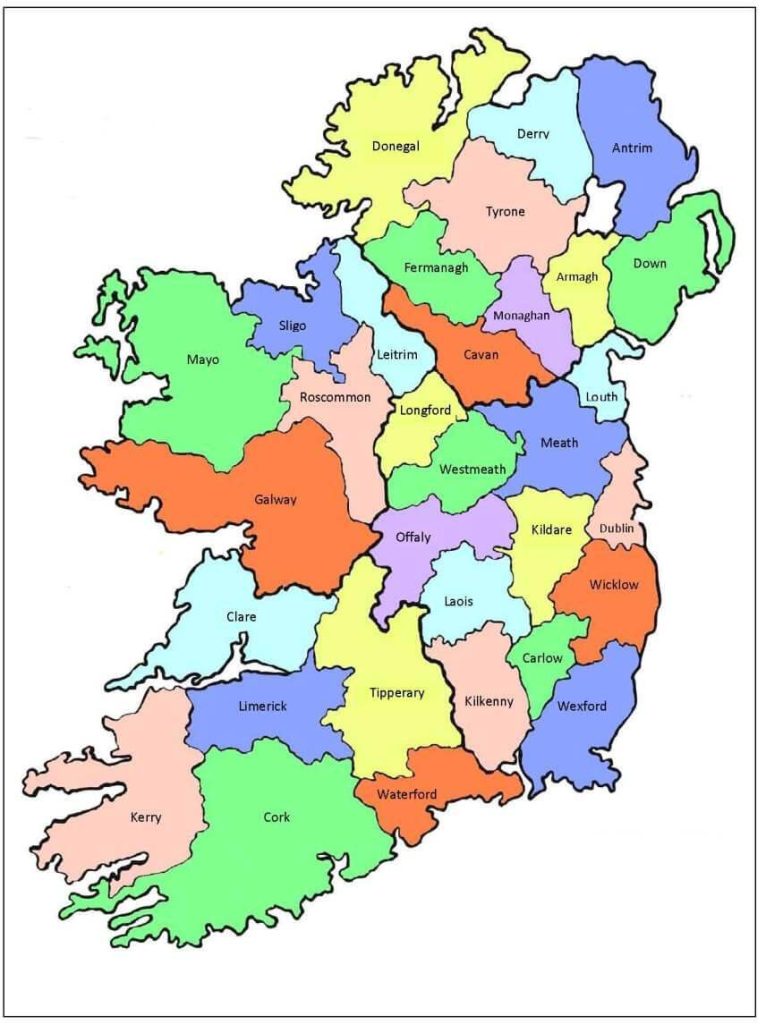 condados de irlanda